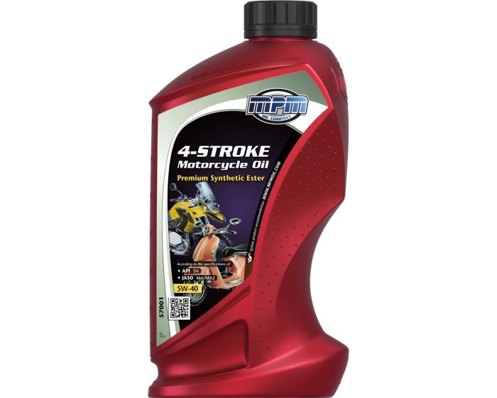 Motorfietsolie-synthetisch-5W40-4-Stroke-Premium-Synthetic-1l