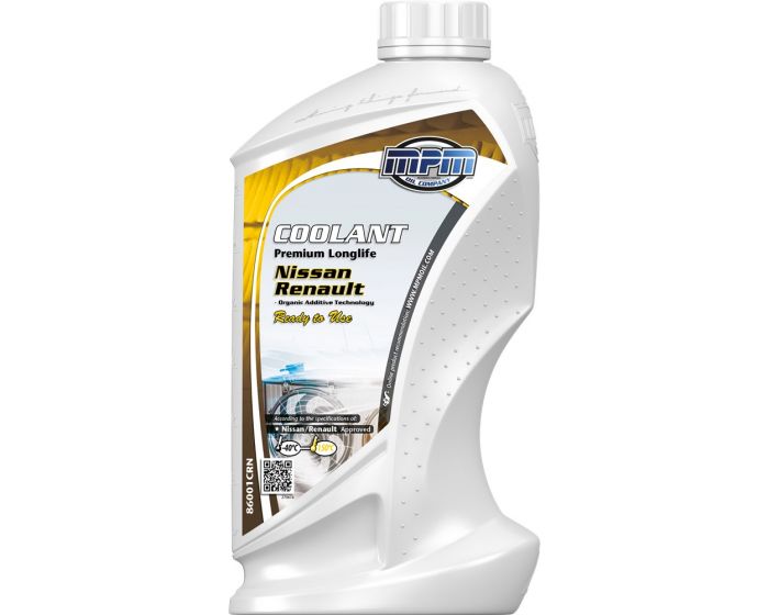 Koelvloeistof-Coolant-Premium-Longlife--40°C-Renault-/-Nissan-Ready-to-Use-1-l-fles