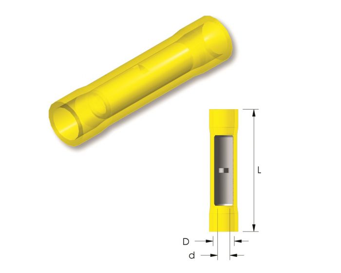 Doorverbinder-Nylon-0,2-~-0,5-mm²-25st.