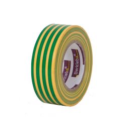 Isolatietape-PVC-10-m-groen/geel-10st.-geseald