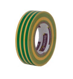 Isolatietape-PVC-10-m-groen/geel-10st.-geseald