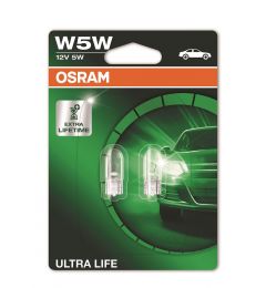 Wedge-baselamp-12-V-W5W-Ultra-Life-2st.-blister